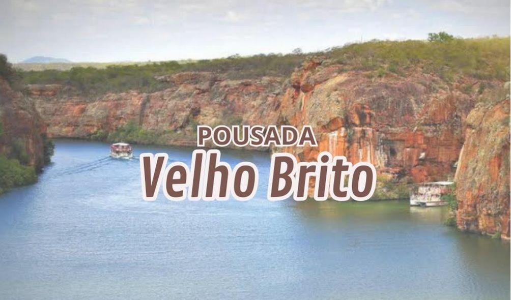 Pousada Velho Brito ปิรันญัส ภายนอก รูปภาพ